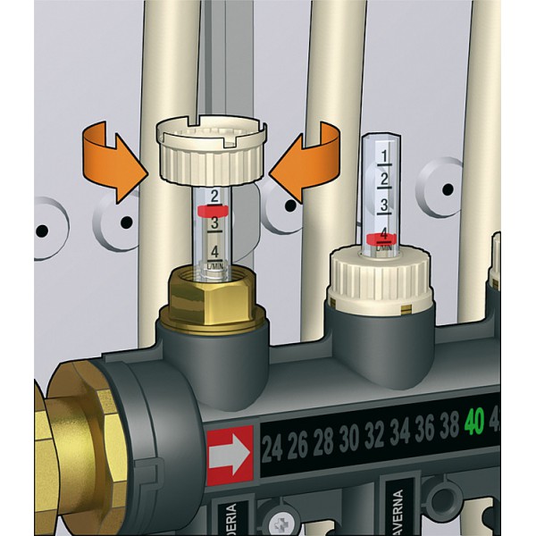 Qualifloor Kunststof verdelers