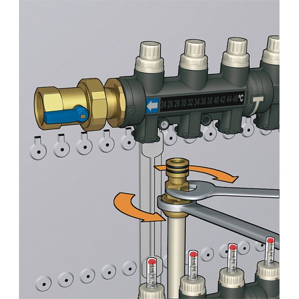 Qualifloor Kunststof verdelers